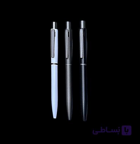 خودکار فلزی تبلیغاتی باگیره مشکی کد PML002
