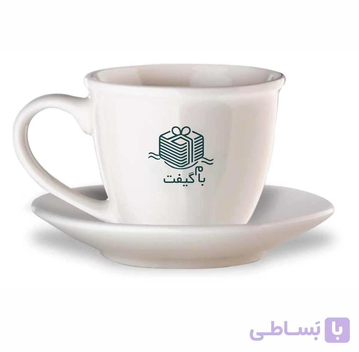 ست فنجان و نعلبکی 85 سی‌سی– مدل CC005