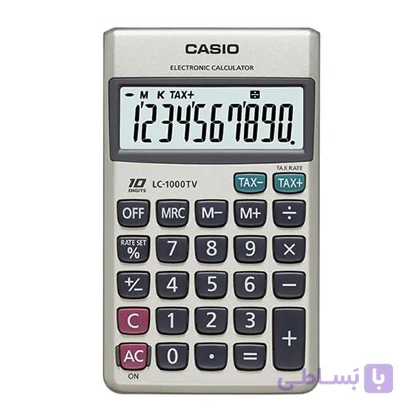 ماشین حساب جیبی کاسیو مدل LC-1000TV