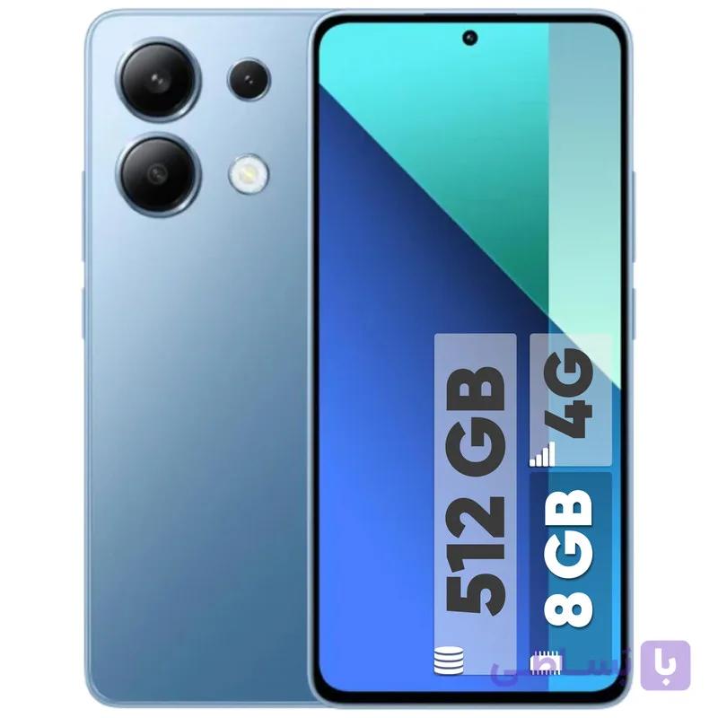 گوشی موبایل شیائومی مدل Redmi Note 13 4Gگلوبال دو سیم کارت ظرفیت 512 گیگابایت و رم 8 گیگابایت