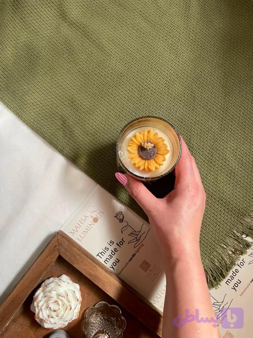 شات شیشه ای آفتابگردان