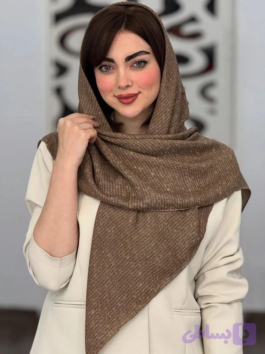 روسری نخی پاییزه ساده