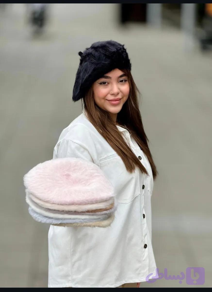 کلاه برت خز وارداتی
