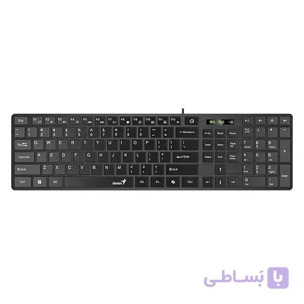کیبورد باسیم جنیوس Genius Slim Star 126 — تصویر 1