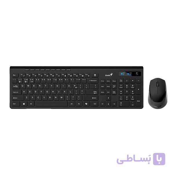 کیبورد و موس بی سیم جنیوس مدل Genius SlimStar 8006 — تصویر 1
