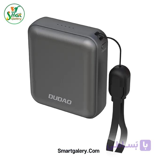 پاوربانک ۱۰ هزار دودائو مدل Dudao K22+ فست شارژ + کابل متصل — تصویر 1