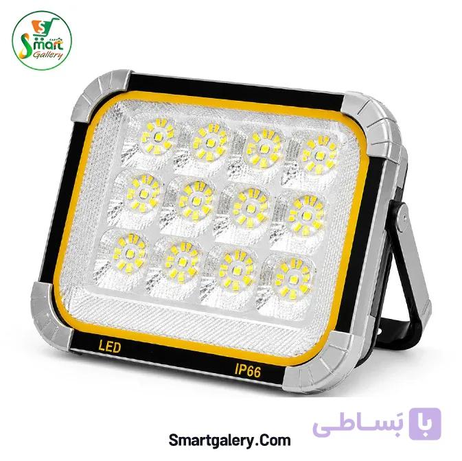 پروژکتور خورشیدی شارژی جین‌ مایلون مدل 336 LED — تصویر 1