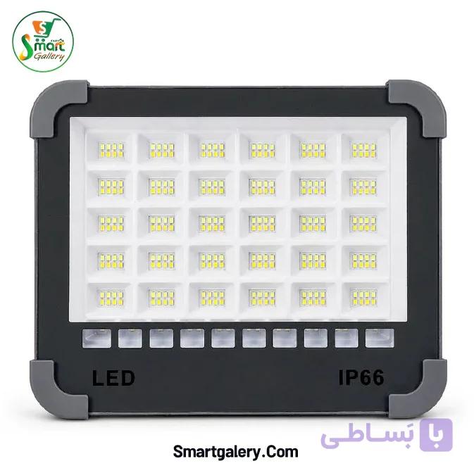 چراغ خورشیدی LED مدل IP66 مجهز به شارژ USB — تصویر 1