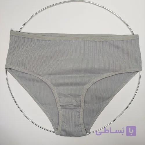 شورت زنانه نخی کبریتی طوسی 2XL الماس ALMAS110
