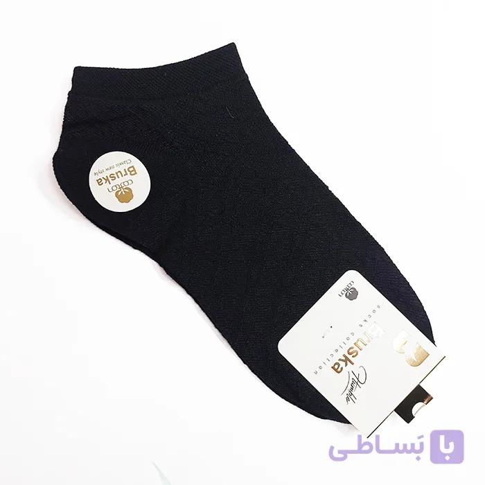 جوراب مچی زنانه پنبه بروسکا مدل تابستانه کد 20362 — تصویر 1