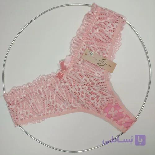 شورت زنانه لامبادا گیپور صورتی دانتن شوگن فری‌سایز