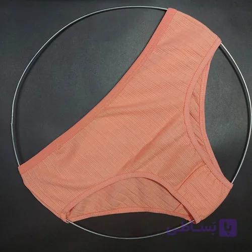 شورت زنانه نخی کبریتی نارنجی 2XL الماس ALMAS110