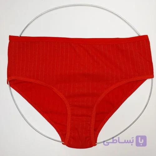 شورت زنانه نخی کبریتی زرد 2XL الماس ALMAS110