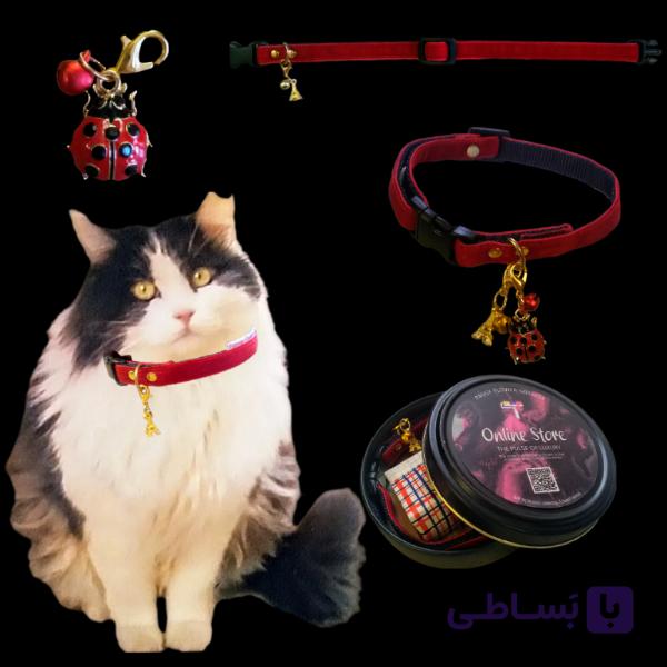 پک گردنبند و آویز گربه پنسی فلاور میراکل (Pansy Flower Miracle) کد Ve2-re1-1 — تصویر 1