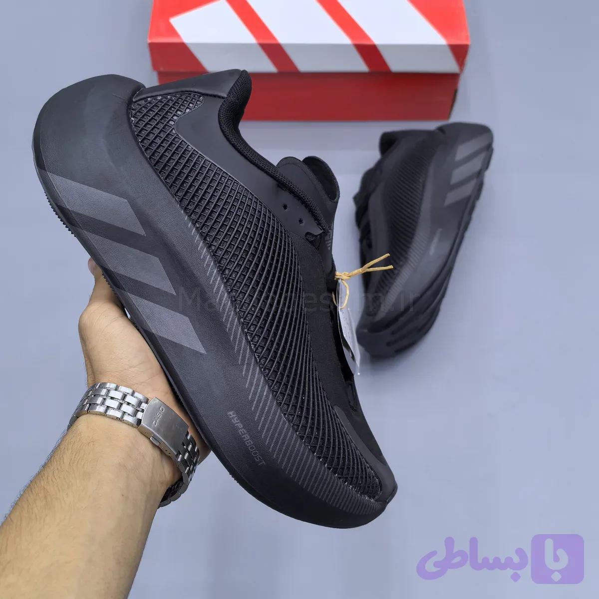کفش آدیداس هایپر بوست افر مشکی قرمز — تصویر 1
