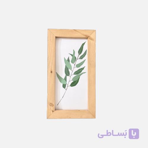 تابلو دکوراتیو 12*22 شاخه سبز — تصویر 1