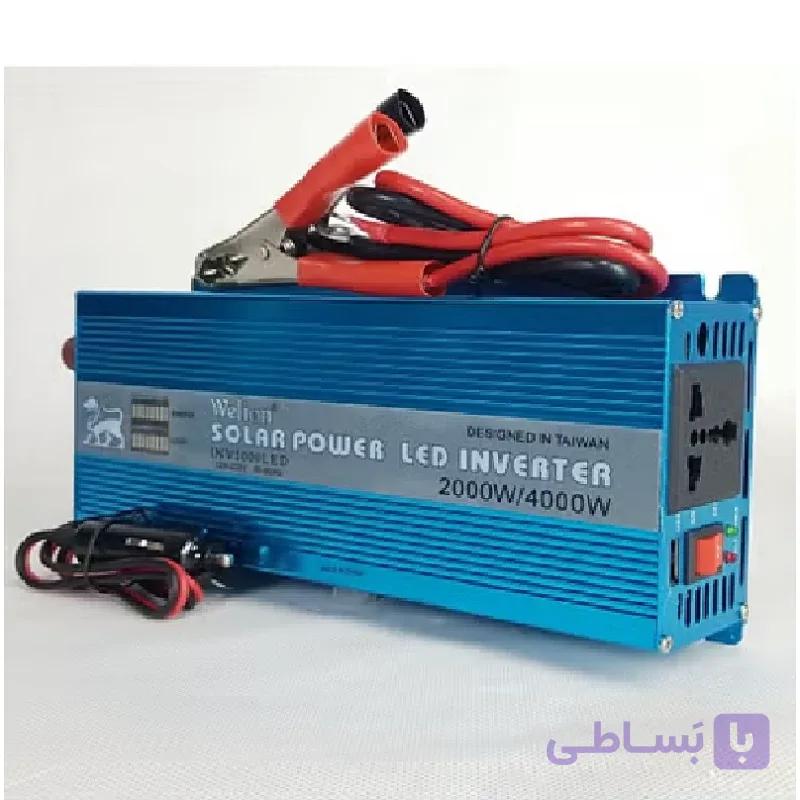 مبدل برق خودرو  2000 وات welion — تصویر 1