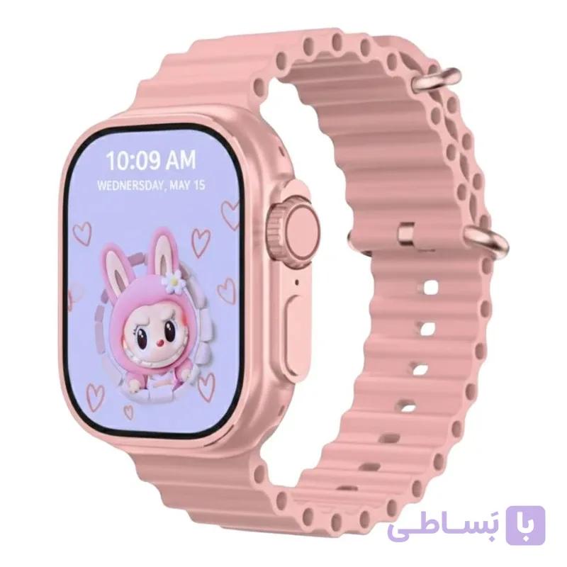 ساعت هوشمند فوق العاده با کیفیت KW71 Ultra 3 Mini با نمایشگر AMOLED و بند سیلیکونی — تصویر 1