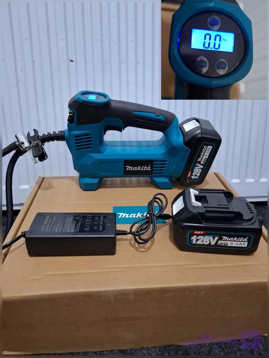 جدید ترین پمپ باد شارژی برند ماکیتا سیم پیچ مسی مدل 128V-6A — تصویر 1