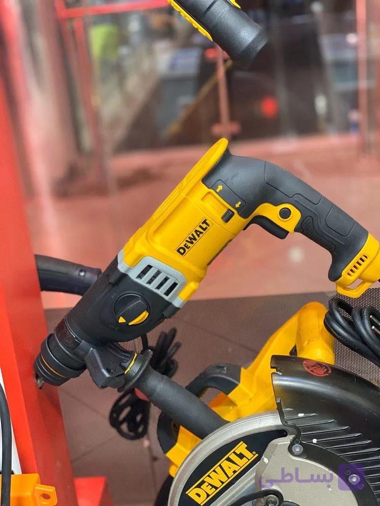 دریل بتن کن سه کاره دیوالت با سیم پیچ تمام مس مناسب لوله کشی و ساختمان سازی مدل dewalt — تصویر 1
