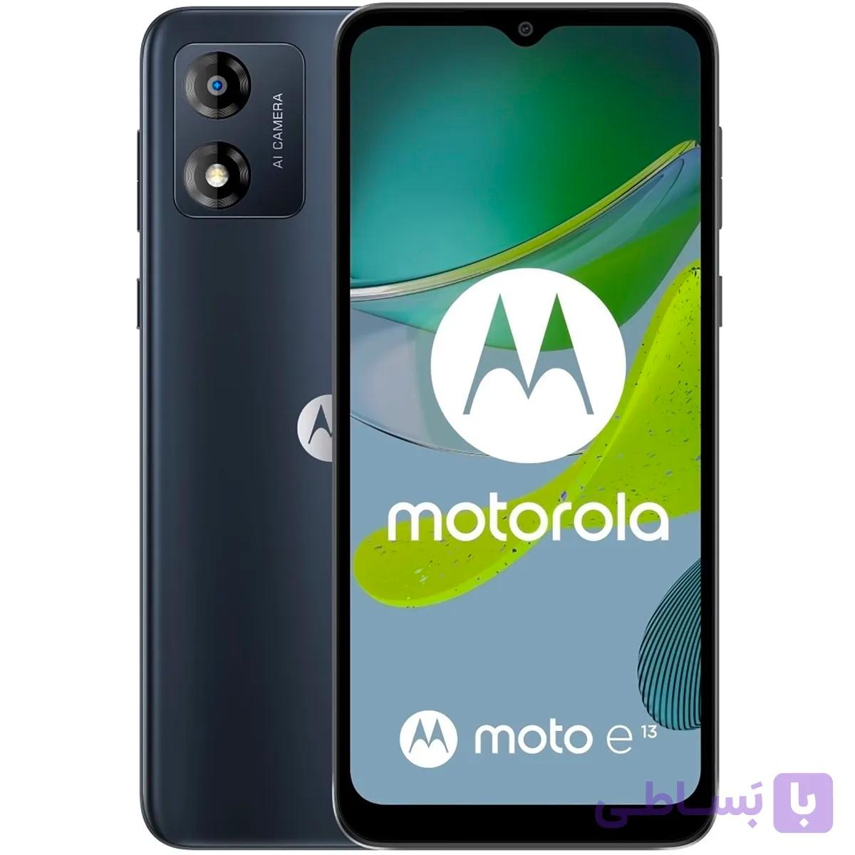 گوشی موبایل موتورولا مدل Moto E13 دو سیم کارت ظرفیت 64 گیگابایت و رم 2 گیگابایت