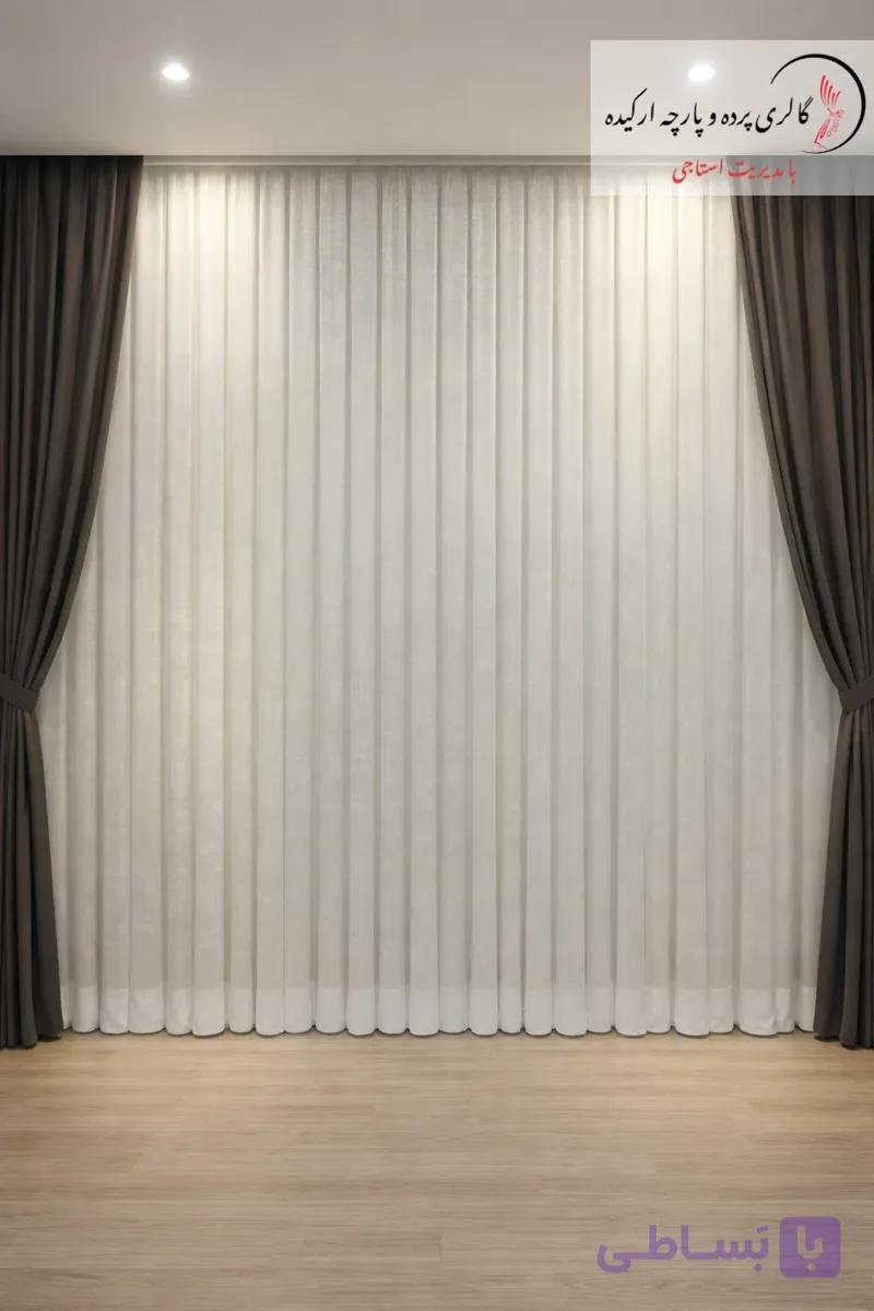 پرده حریر پتینه — تصویر 1