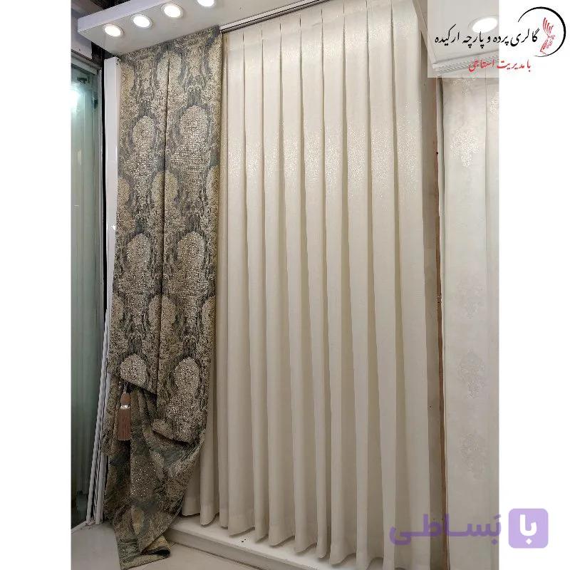 پرده شانل طرح‌ دار — تصویر 1