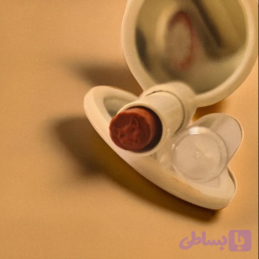 بالم لب طبیعی طرح گربه — تصویر 1