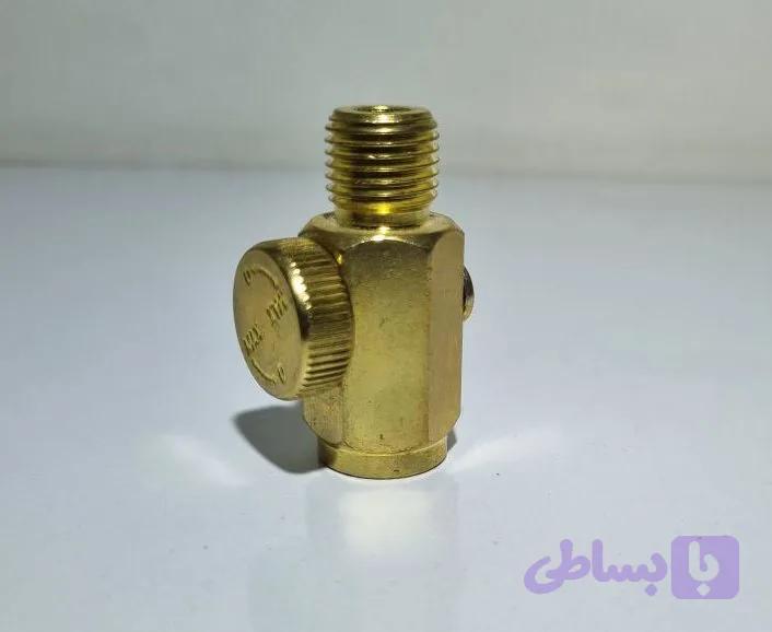 شیر تنظیم باد برنجی — تصویر 1