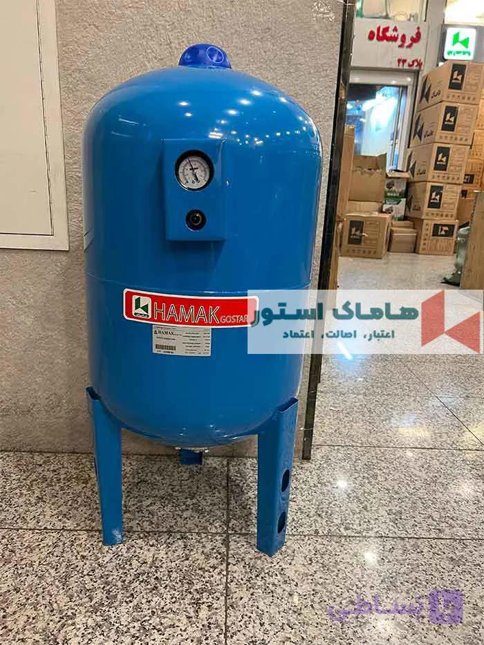 مخزن تحت فشار 150 لیتری درجه دار هاماک — تصویر 1