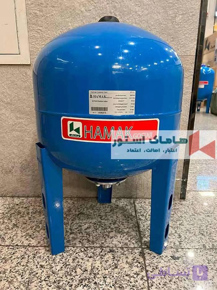 مخزن تحت فشار ۶۰ لیتری درجه دار هاماک — تصویر 1