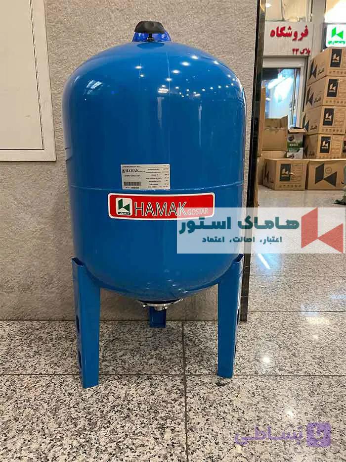 مخزن تحت فشار ۱۰۰ لیتری ساده هاماک — تصویر 1