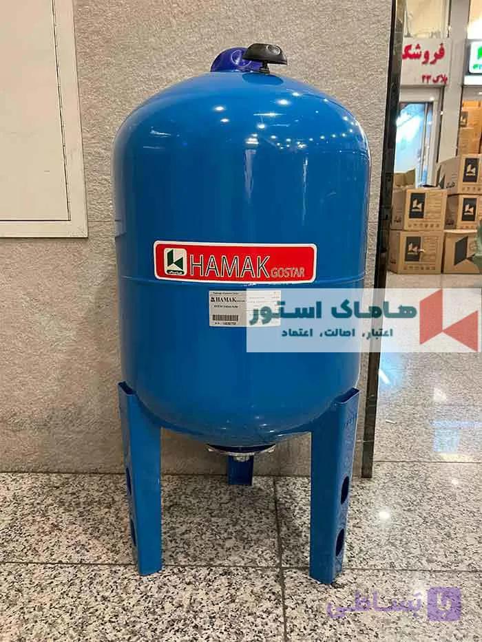 مخزن تحت فشار ۸۰ لیتری درجه دار هاماک — تصویر 1