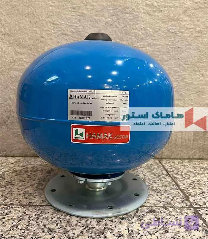 مخزن تحت فشار ۲۴ لیتری ساده هاماک — تصویر 1