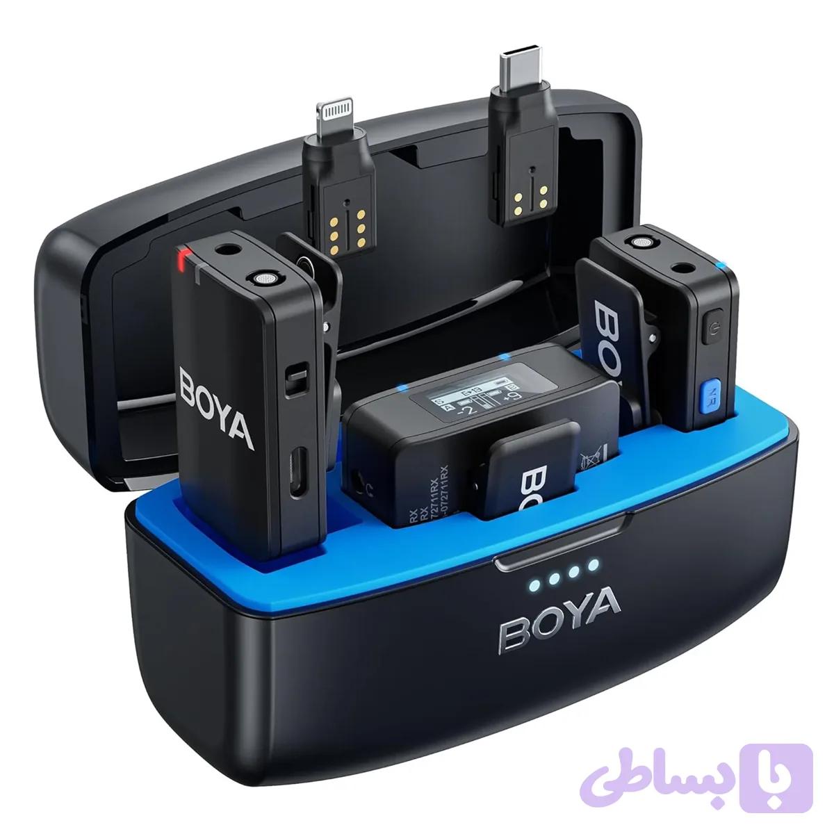 میکروفون دو مخاطب بویا میک مدل Boya boyamic — تصویر 1