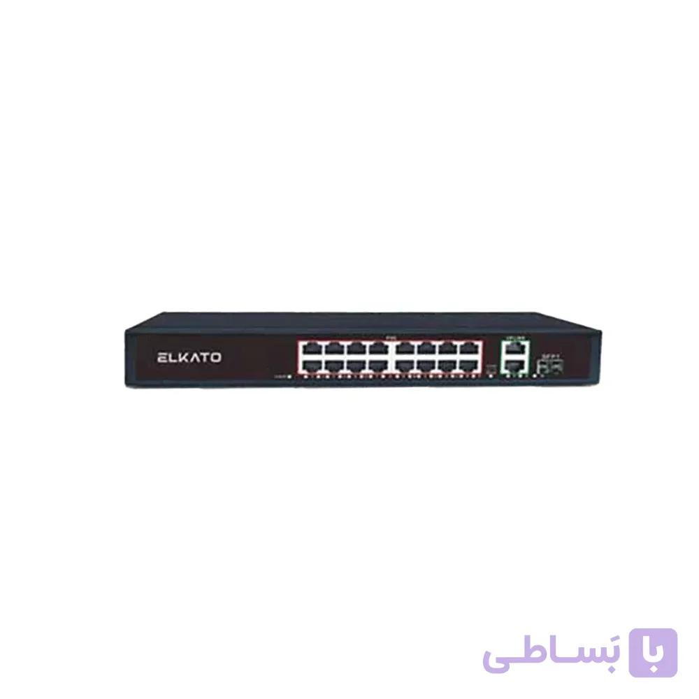 سوئیچ شبکه16پورتPOE الکاتو مدل EL-1SB1620GP-250W (کپی)