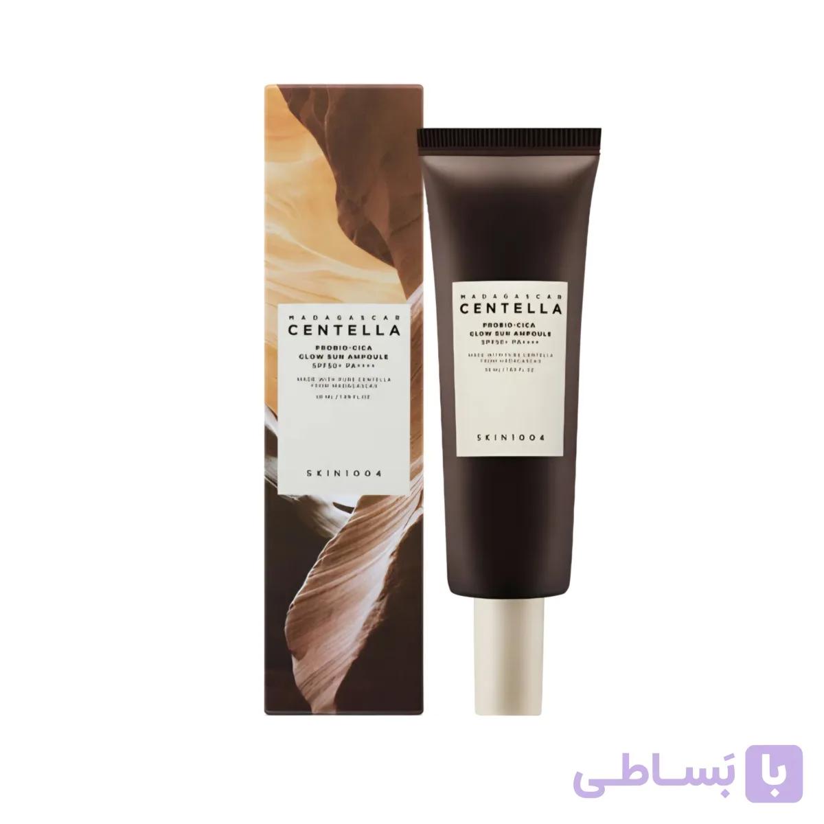 ضدآفتاب بی رنگ تسکین دهنده پروبیو سیکا SPF 50سنتلا اسکین 1004 — تصویر 1