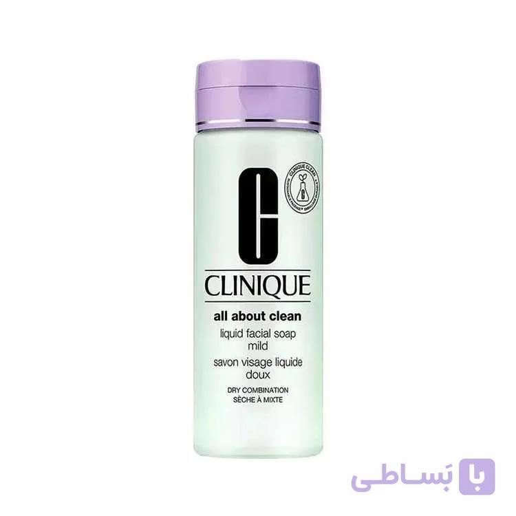 شوینده صورت ALL ABOUT CLEAN پوست مختلط تا خشک کلینیک 200 میلی لیتر — تصویر 1
