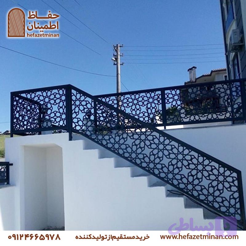 نرده راه پله طرحدار