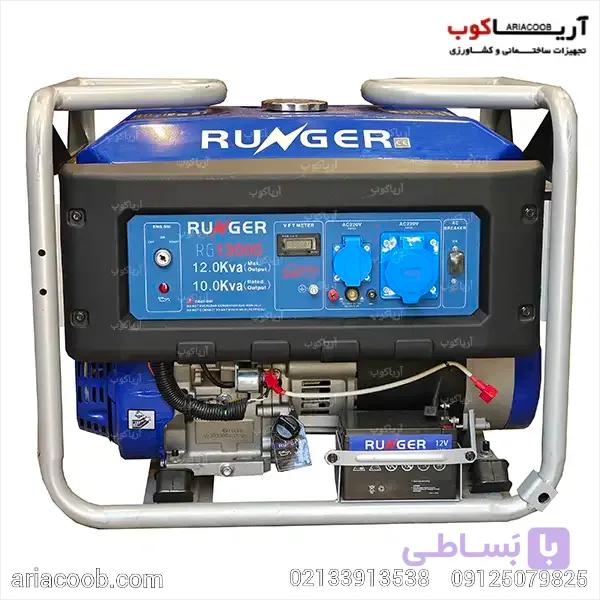 موتور برق 10 کیلووات RANGER رنجر (41 آمپر) — تصویر 1