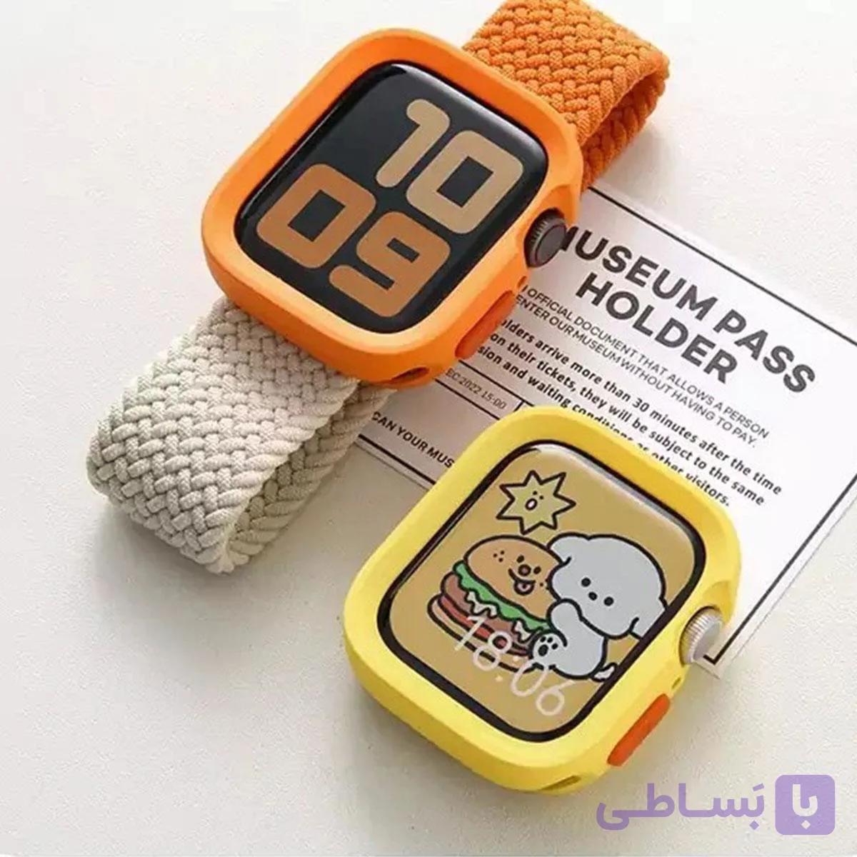 کاور محافظ اپل واچ ژله ای 49 میلی متر — تصویر 1