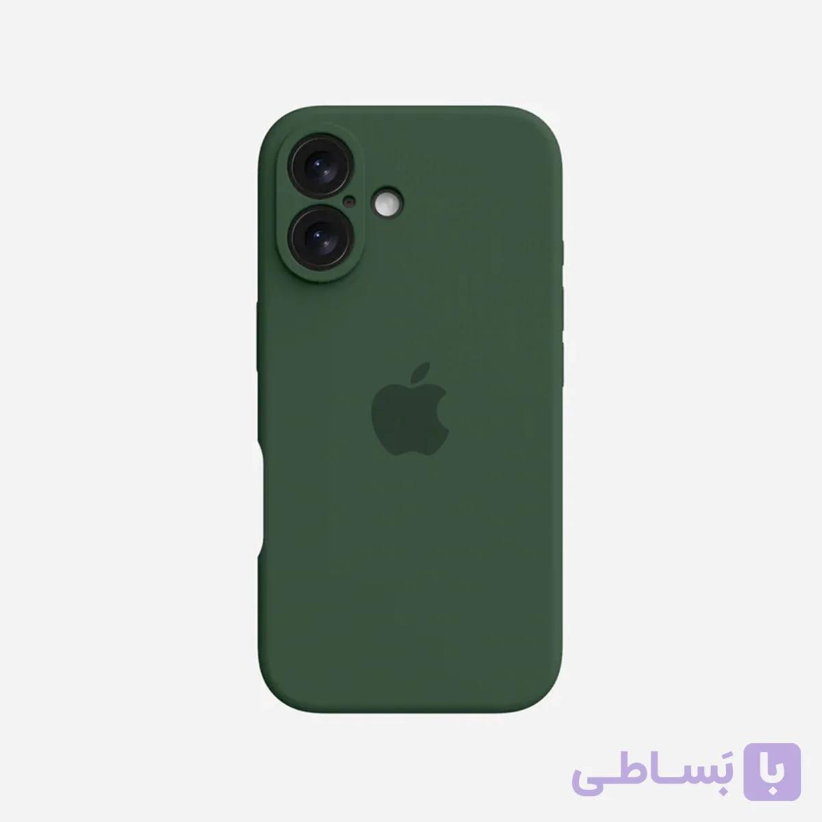 قاب گوشی Iphone 16 normal سیلیکونی اورجینال — تصویر 1