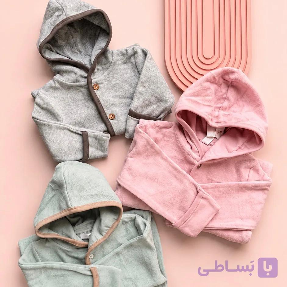 سرهمی زمستانی جیب و دستکش دار کد 1217 — تصویر 1