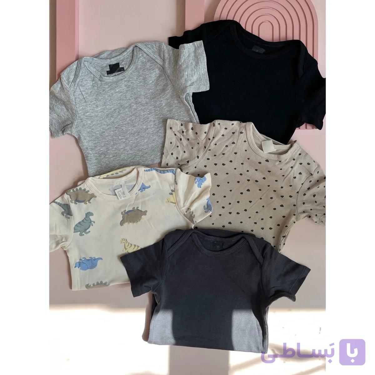 بادی نوزادی و بچگانه اچ اند ام کد 1192 — تصویر 1