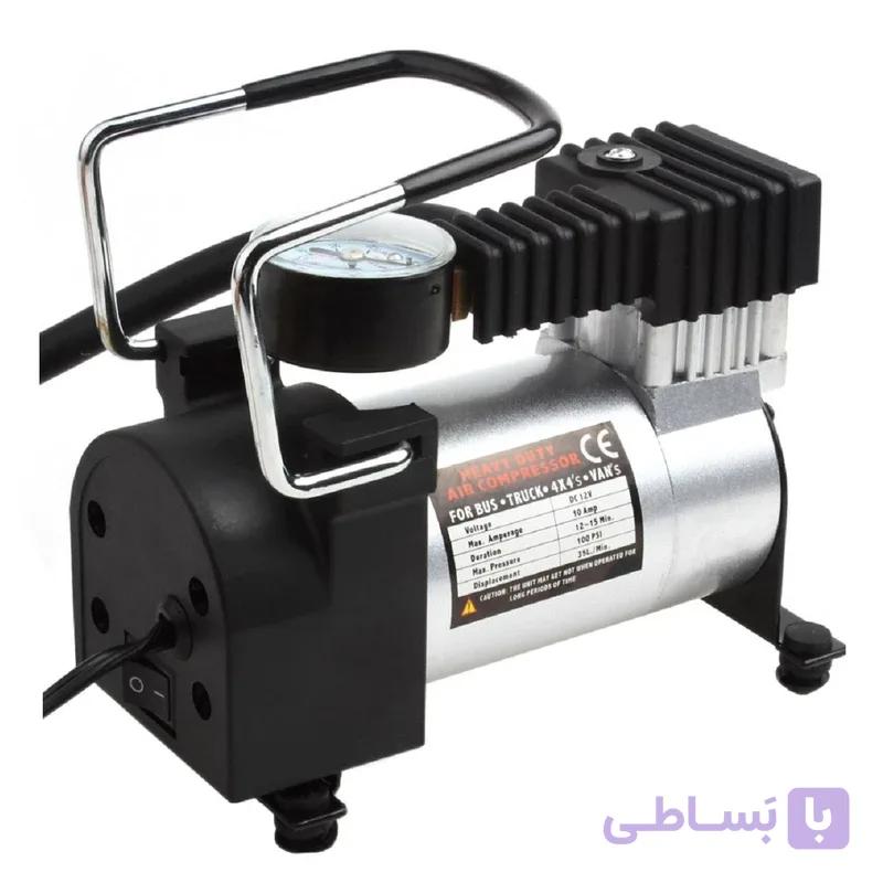 پمپ باد فندکی تورنادو مدل AC-580 | کمپرسور هوای ۱۲ ولت خودرو — تصویر 1