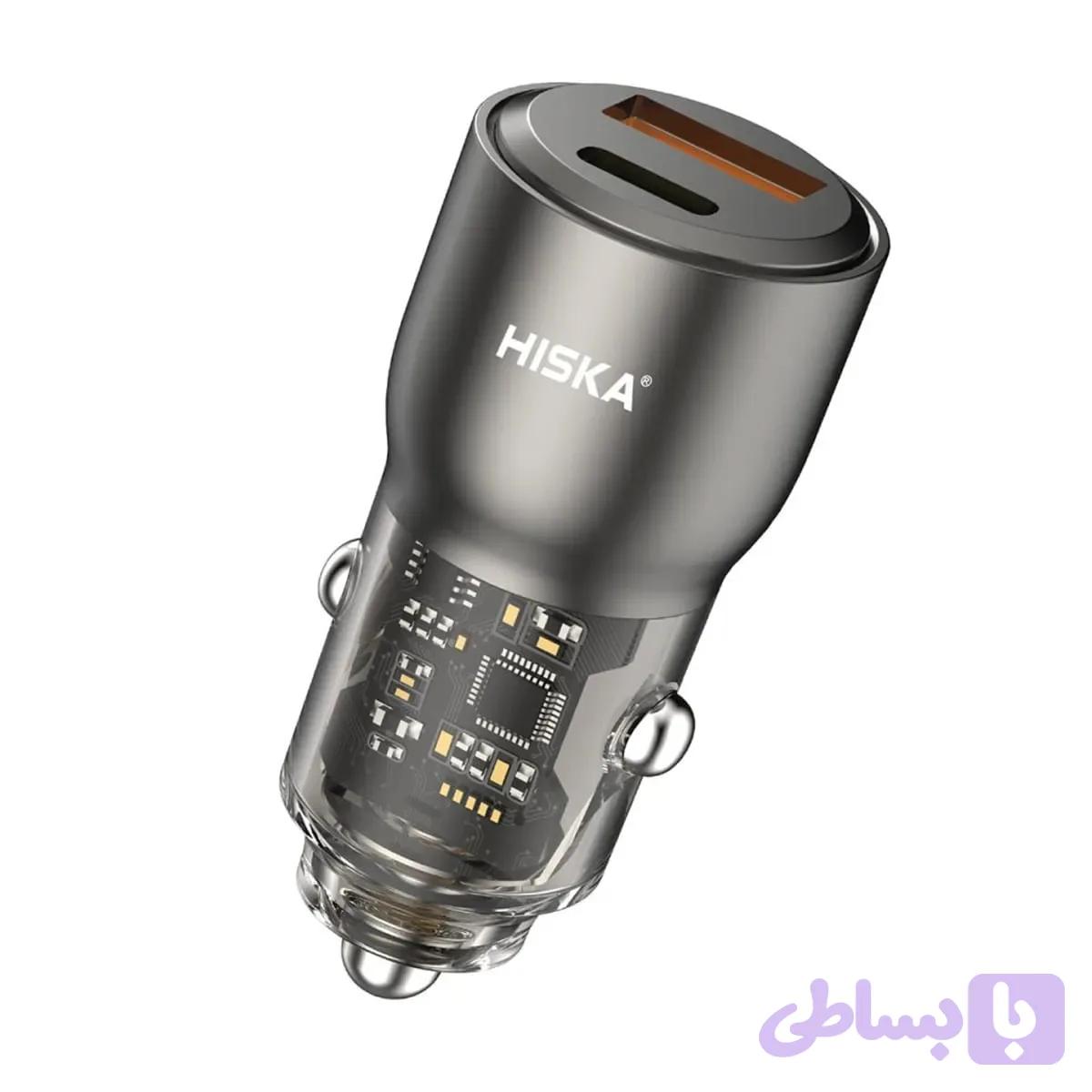 شارژر فندکی هیسکا HISKA HCC-329 95W