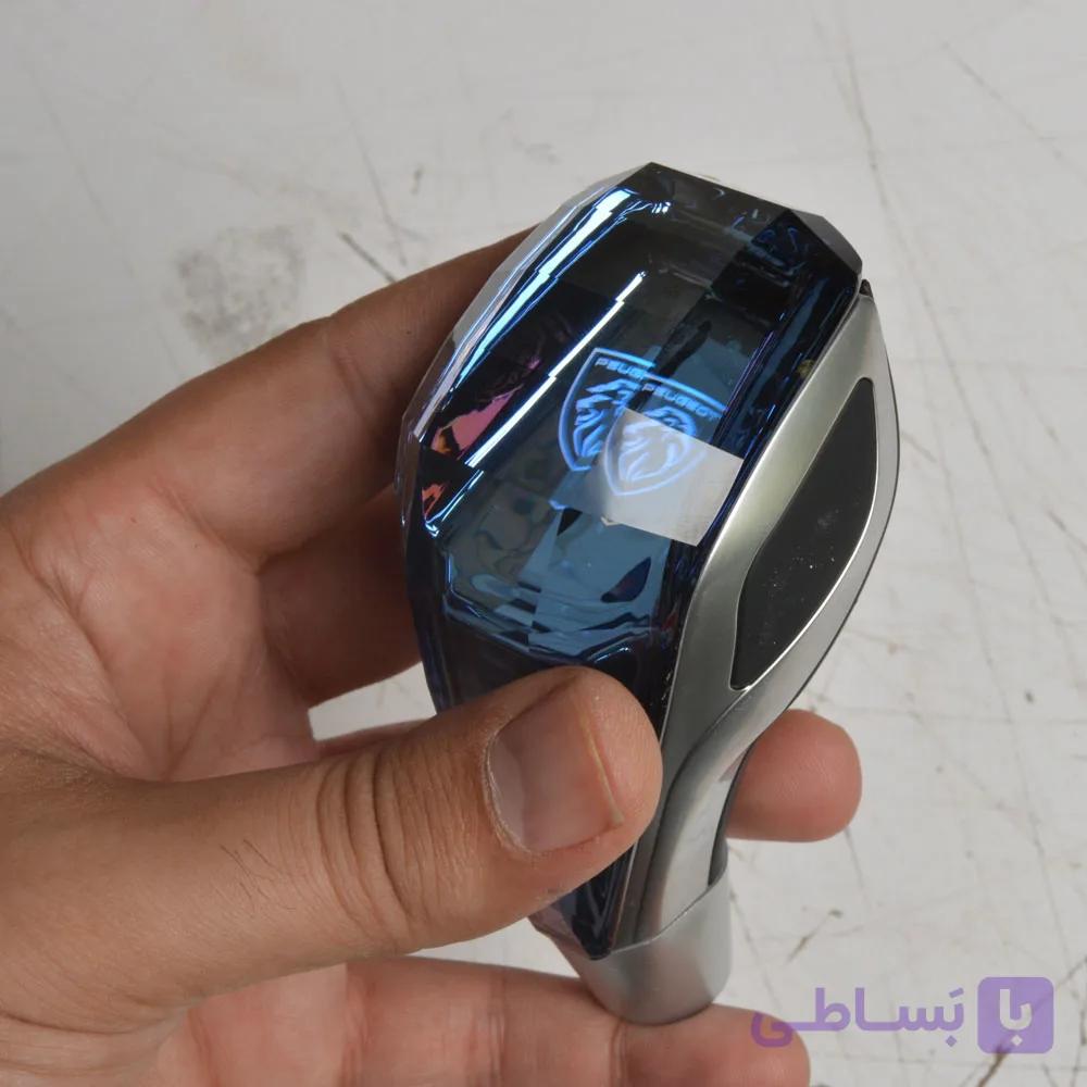 سردنده کریستالی 7 رنگ لمسی چراغدار کد 98429 — تصویر 1
