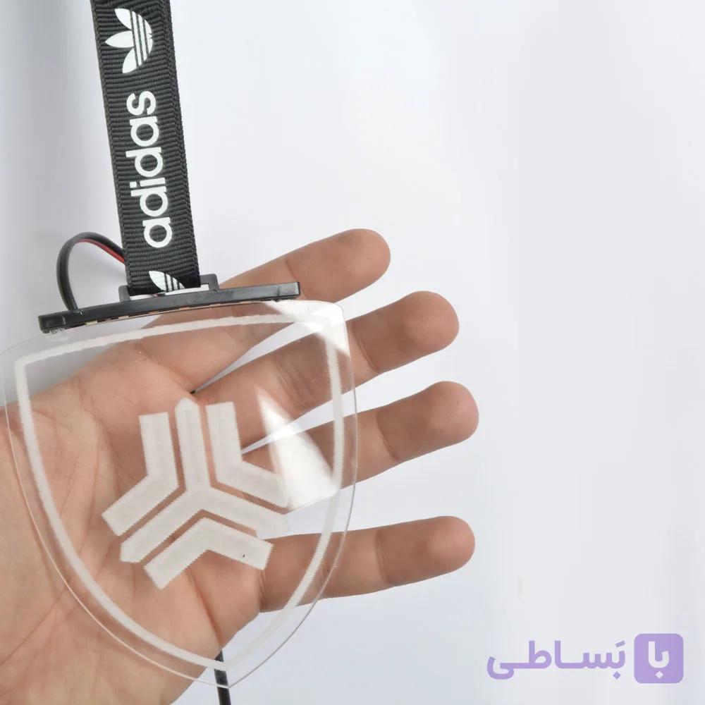 آویز خودرو پلکسی چراغ دار کد 41754 — تصویر 1