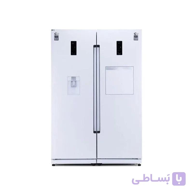 یخچال و فریزر 40 فوت کلور مدل روسو پلاس سفید