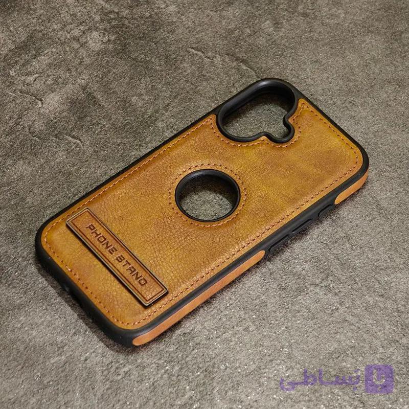 کیس saiboro مدل Leather Style برای آیفون — تصویر 1